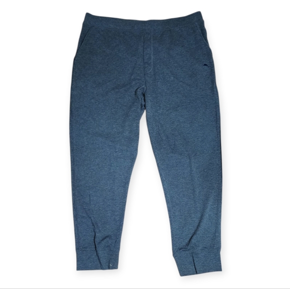 Tommy Bahama Grey Jersey Lounge Joggers Pants - Men's - Picture 3 of 11